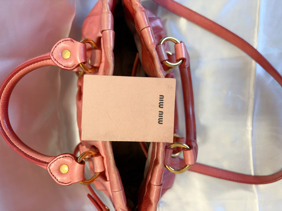 Miu Miu Vitello Lux bag