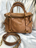 Miu Miu Vitello Lux bag(Camel)